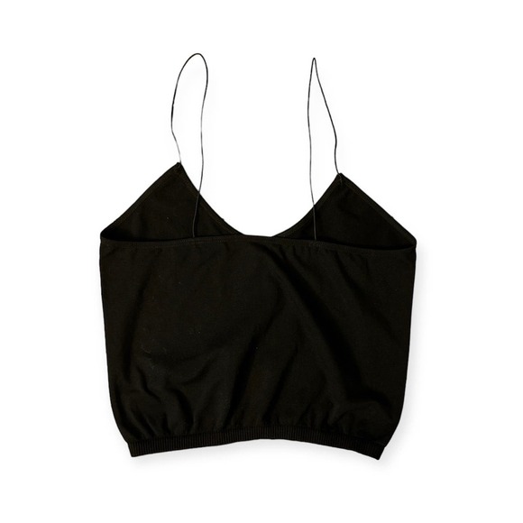 Free People Intimately Free Skinny Strap Seamless Brami Tank in Black NWOT M/L - Picture 5 of 6